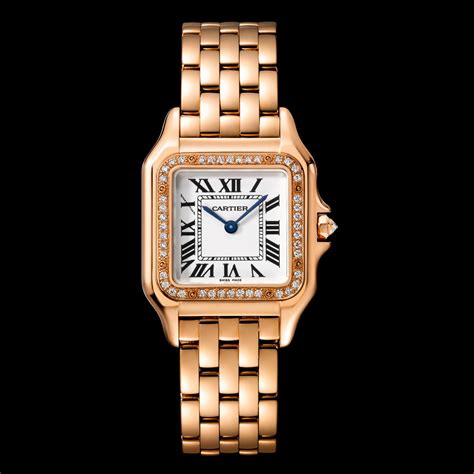 new cartier panthere watch|cartier panthere watch with diamonds.